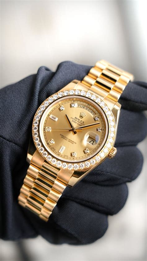 rolex day date ii 41mm.